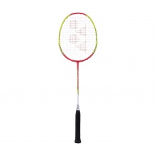 Yonex Badmintonschläger Nanoflare 100 pink/gelb - besaitet -